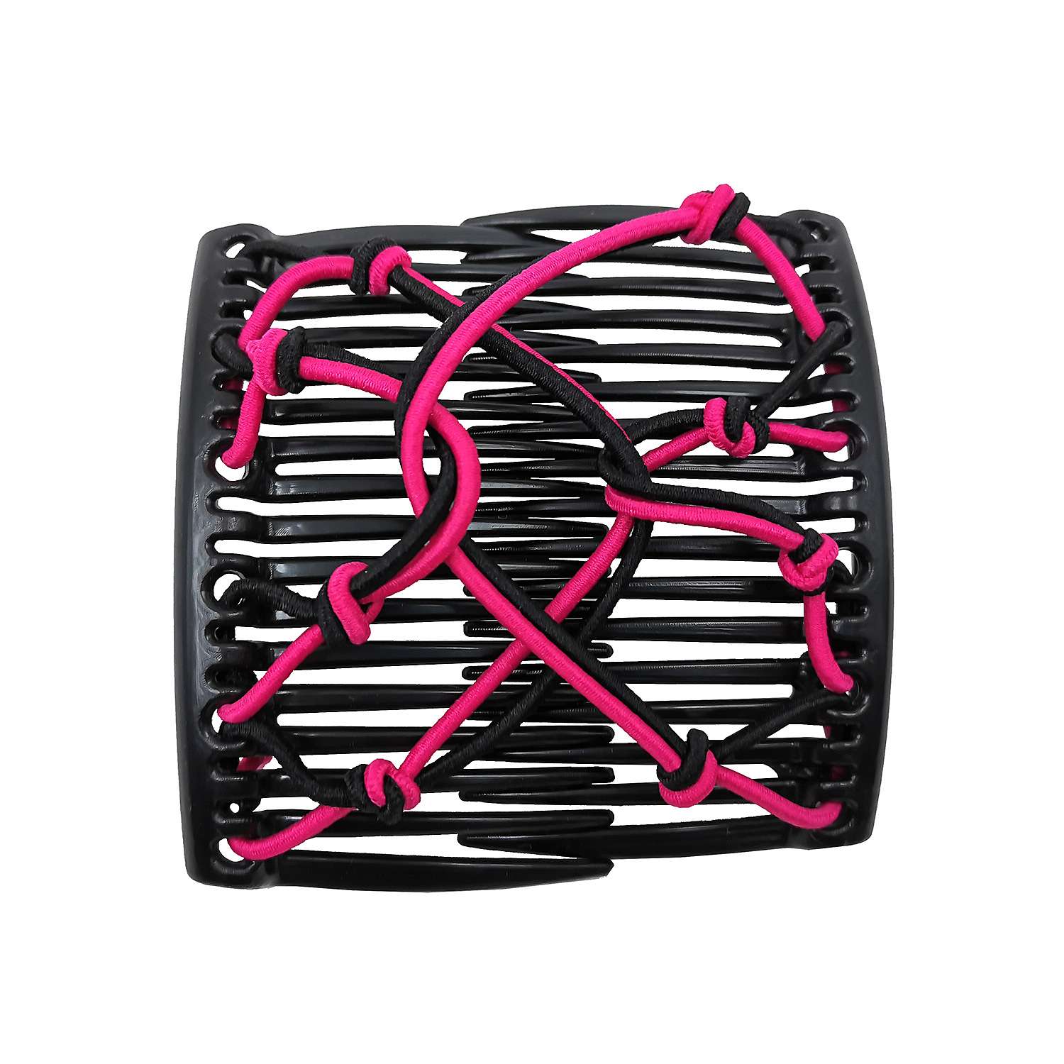 FLY62 Cross-border New fashionable and exquisite magic versatile hair comb, elastic rope hair bun, hair clip, roaming hair clip wholesale Specification image