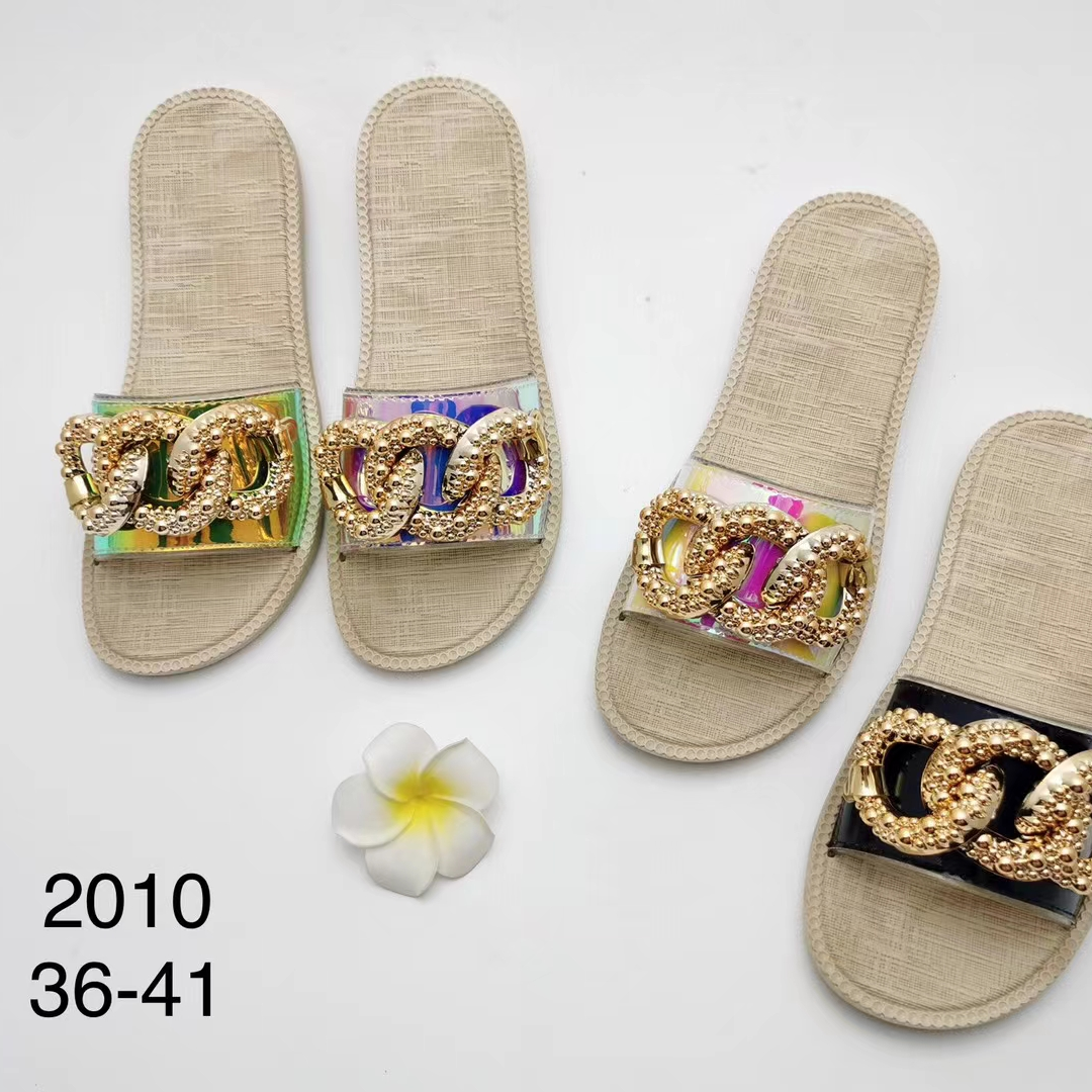 086 Summer Beach slippers for women