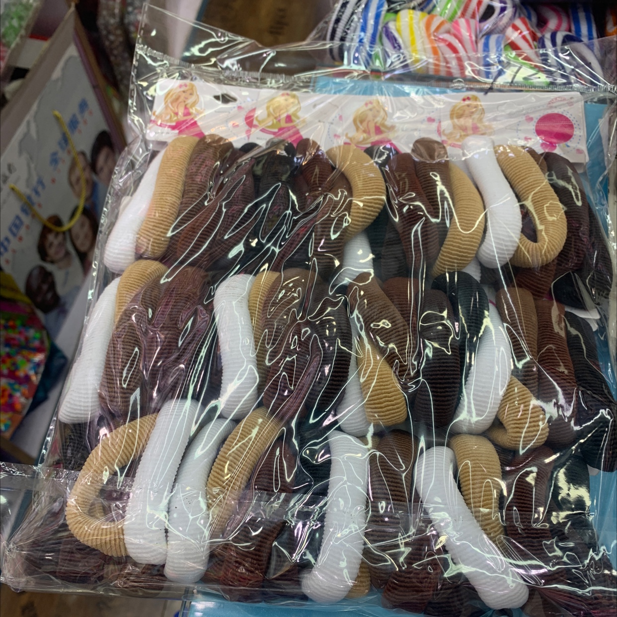 特大号皮筋咖啡系列