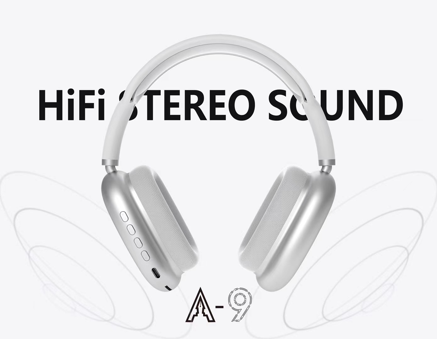 A9 auriculares bluetooth detail image 1
