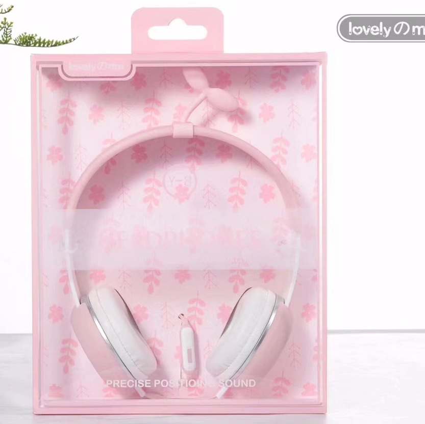 Wired macaron headphones