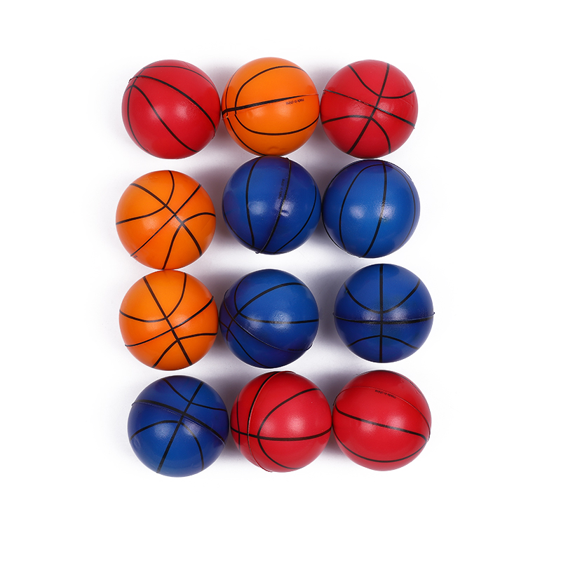 6.3 PU ball mixed style mixed color pressure ball pressure-relieving basketball Application Scenario