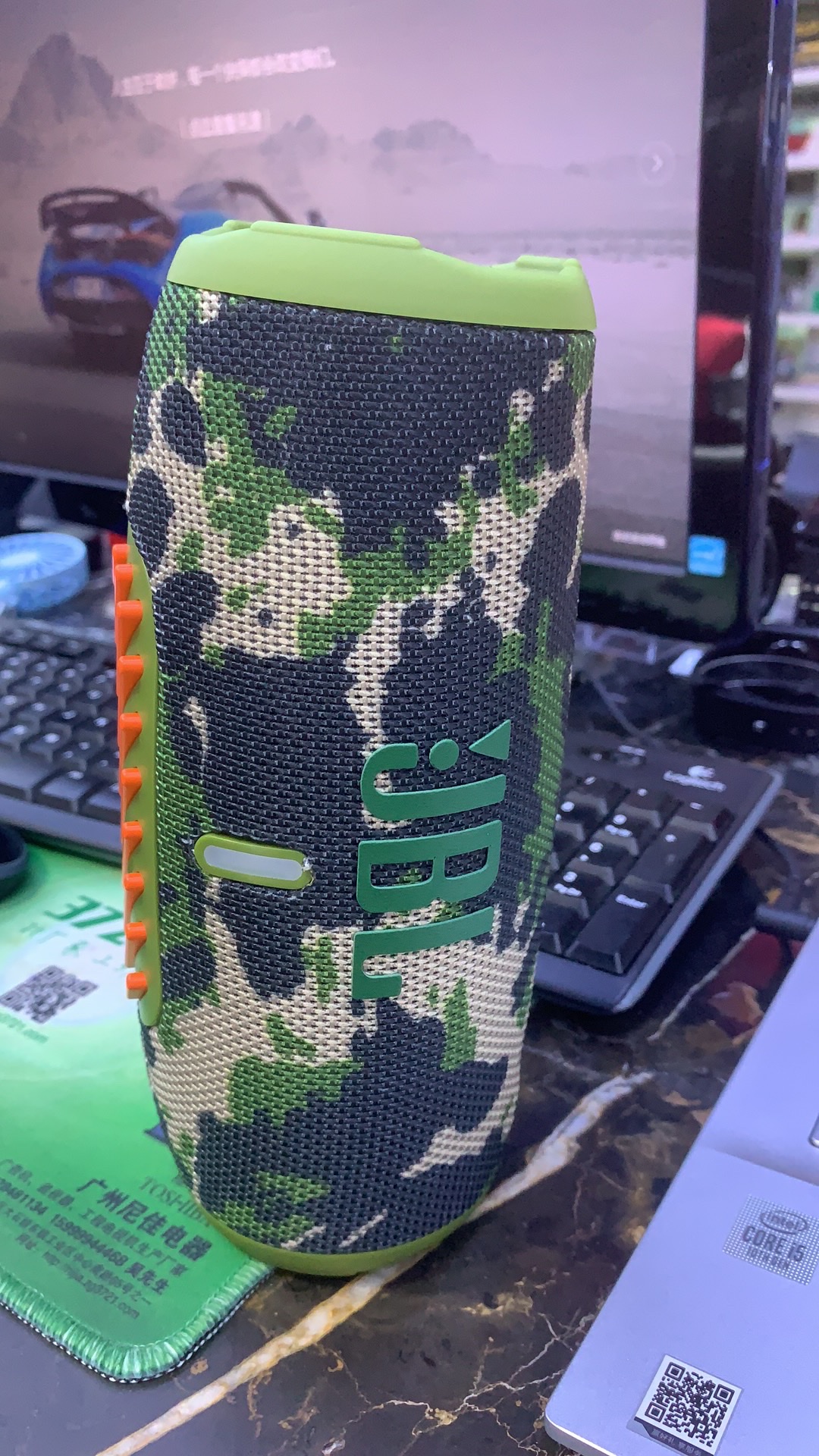 The B7 War Drum CHARGE5 supports TWS, Aux, and 3DTouch detail image 1