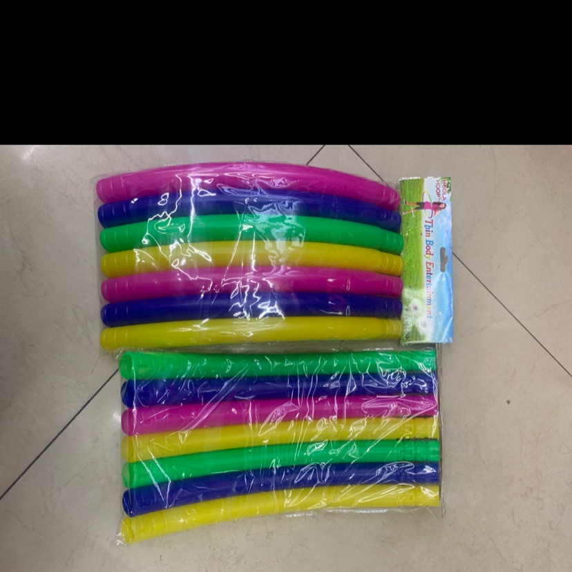 厂家直销拆卸呼啦圈多功能塑料儿呼啦圈7节拼装65cm