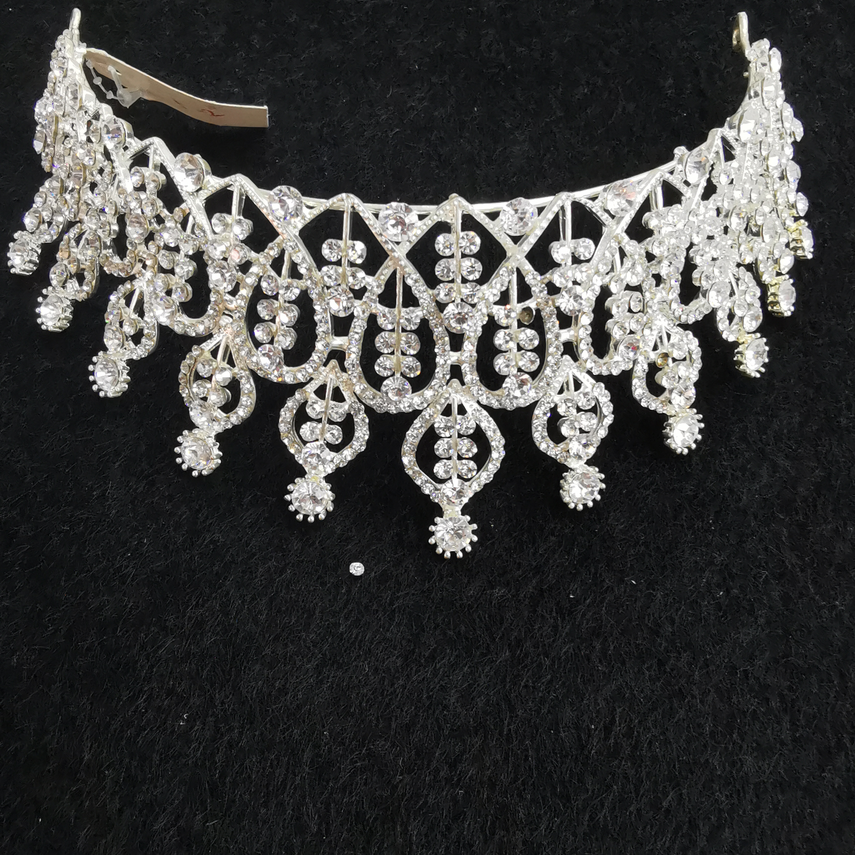 Crystal Korean-style Senbeauty wedding tiara Bride Super Senbeauty adult birthday atmosphere thumbnail