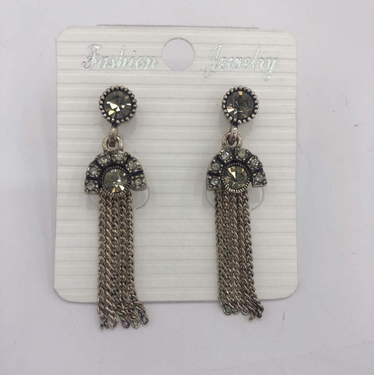 Bohemian national style fashion court temperament socialite net red fringe earrings thumbnail