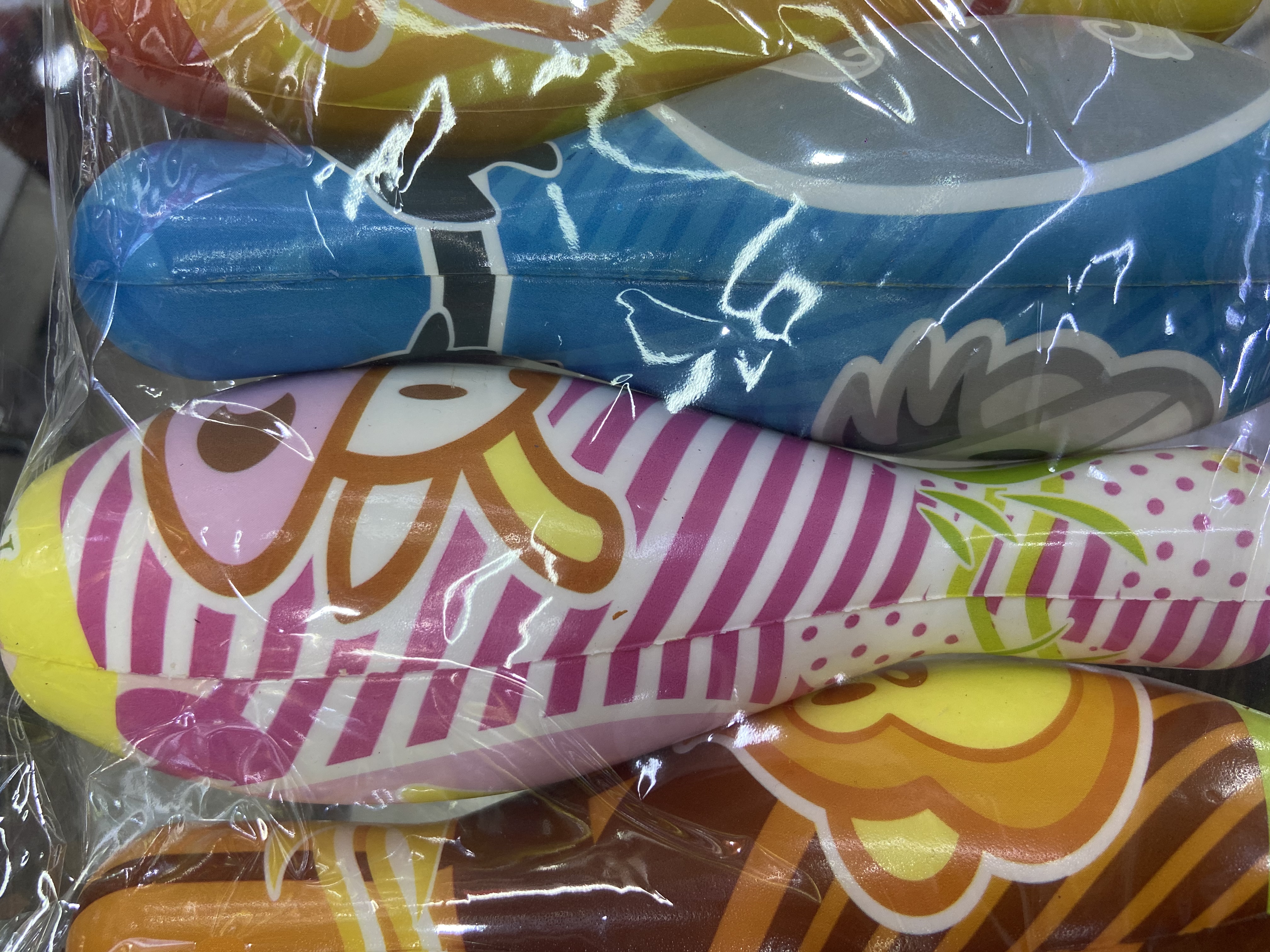 Fábrica directa dibujos animados animales bolos esponja bola de espuma juguetes para niños detail image 2