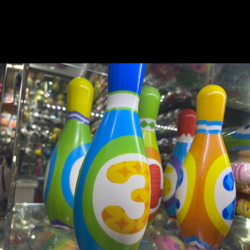 Children's bowling toy sponge balls details Picture