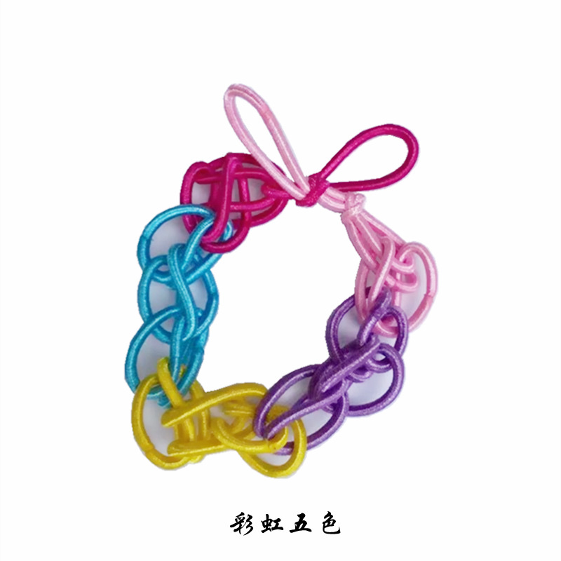 马卡龙发圈手链产品图