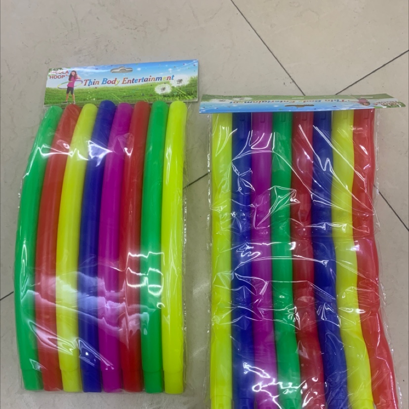 厂家直销塑料多功能呼啦圈儿童拆卸呼啦圈8节78cm
