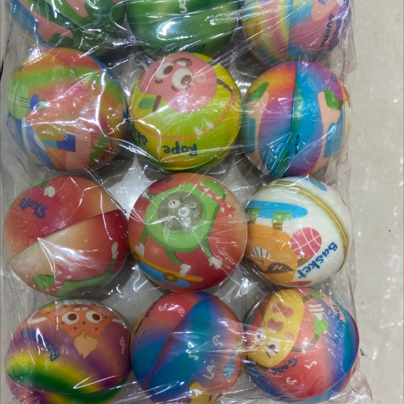Factory direct sales: 6.3 cm fruit park sponge balls, fruit concert avocado pu balls detail image 3