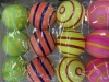 Factory direct sales 6.3 cm colorful dizzy-patterned toys for girls and boys, sponge balls, foam balls, children's toys. 12/opp Application Scenario