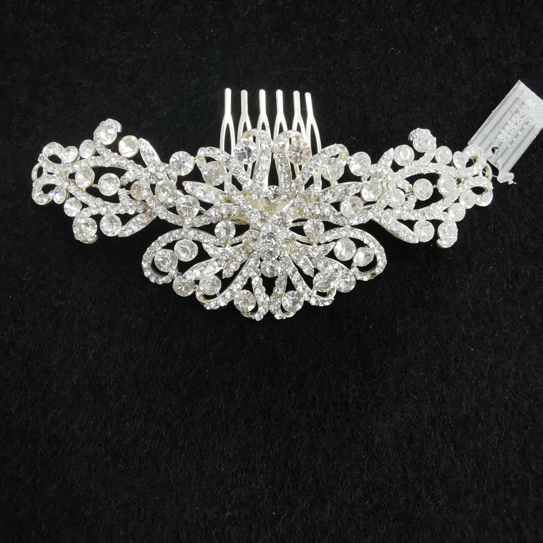 Delicate rhinestone bridal headpiece Wedding hairpin comb comb wedding dress hair accessories
