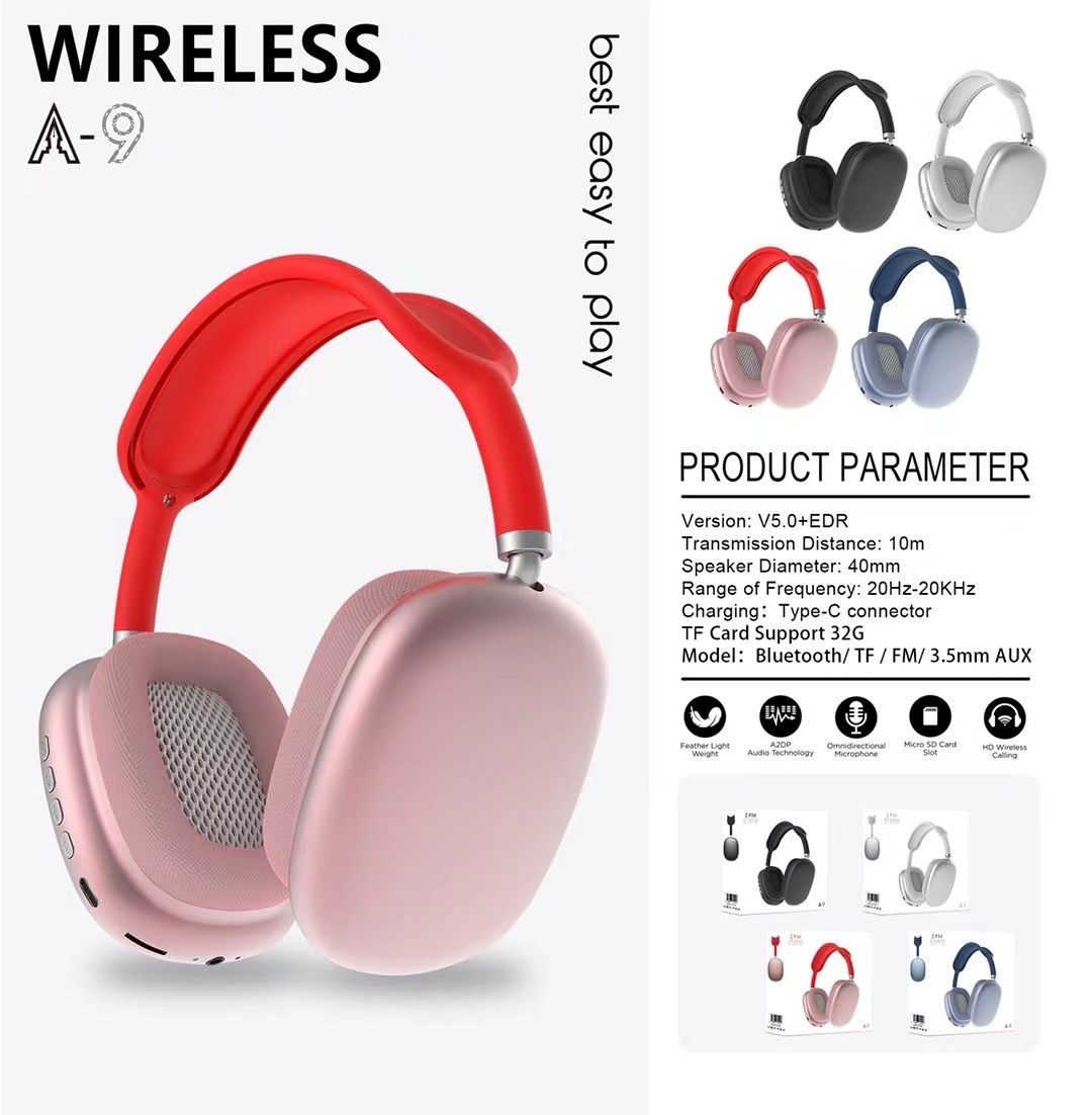 A9 auriculares bluetooth details Picture