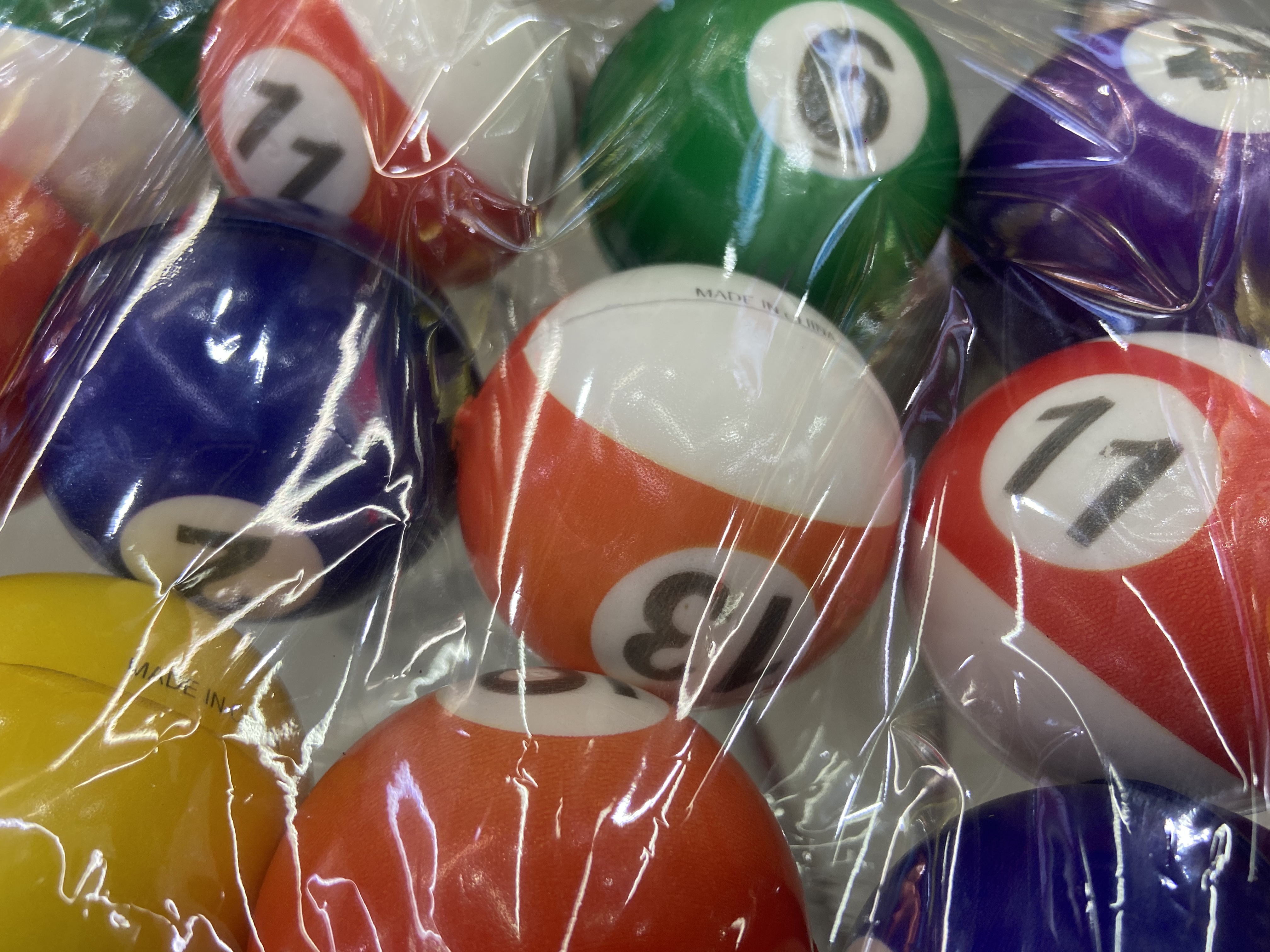 Factory direct sales 6.3 cm color digital board games, boys' toys, sponge balls, foam balls, children's toys. 12/opp detail image 3