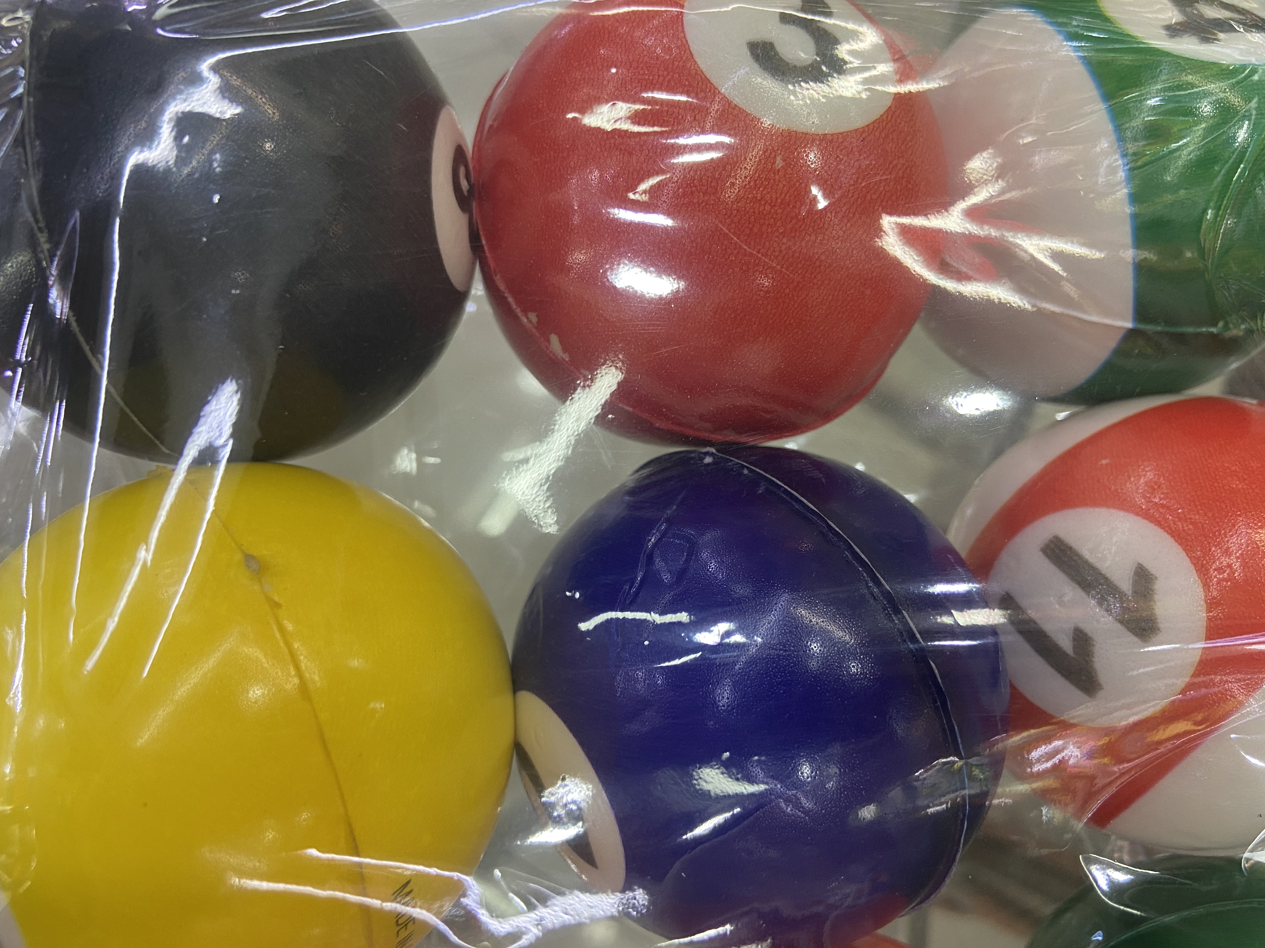 Factory direct sales 6.3 cm color digital board games, boys' toys, sponge balls, foam balls, children's toys. 12/opp detail image 5