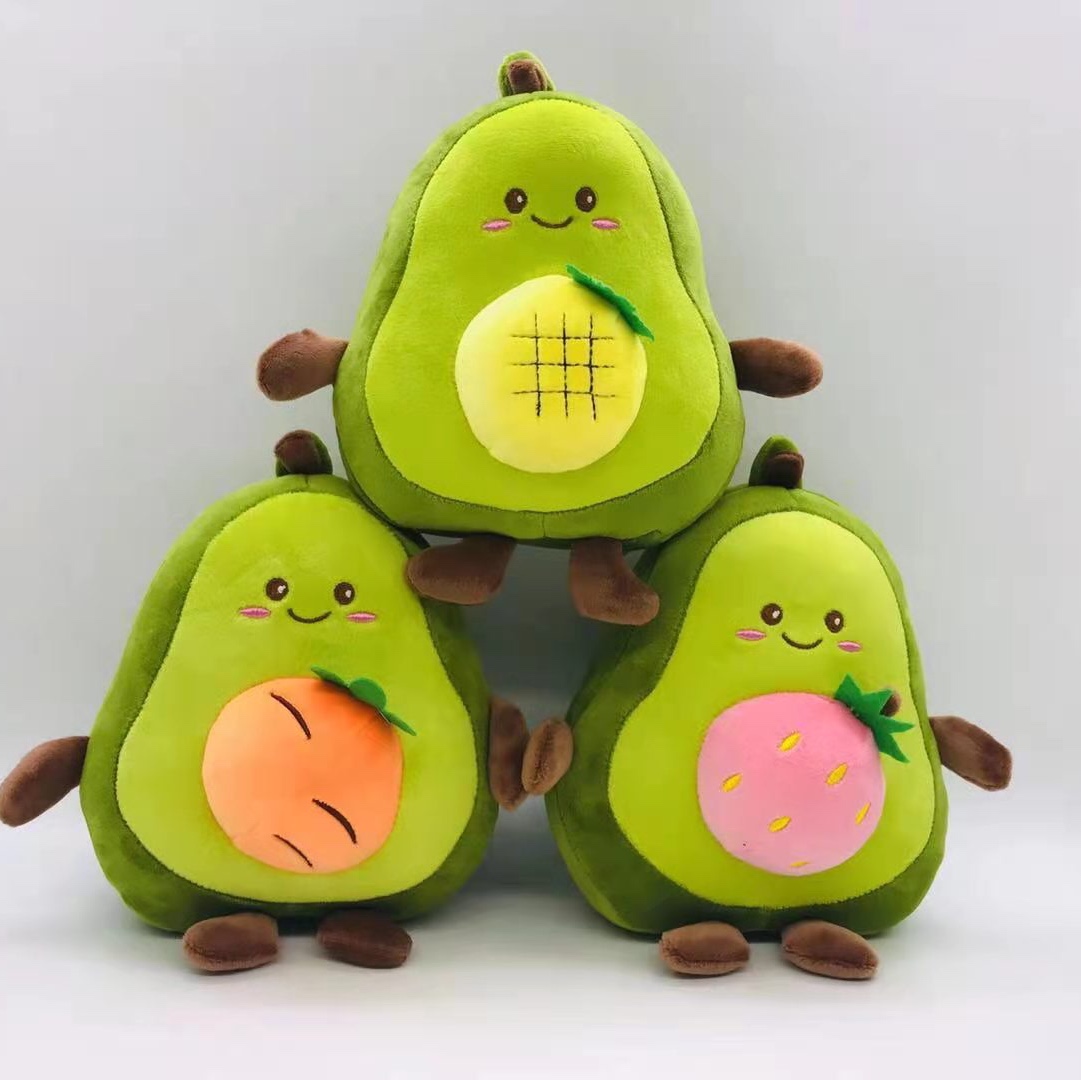8 "aguacate peluche juguete