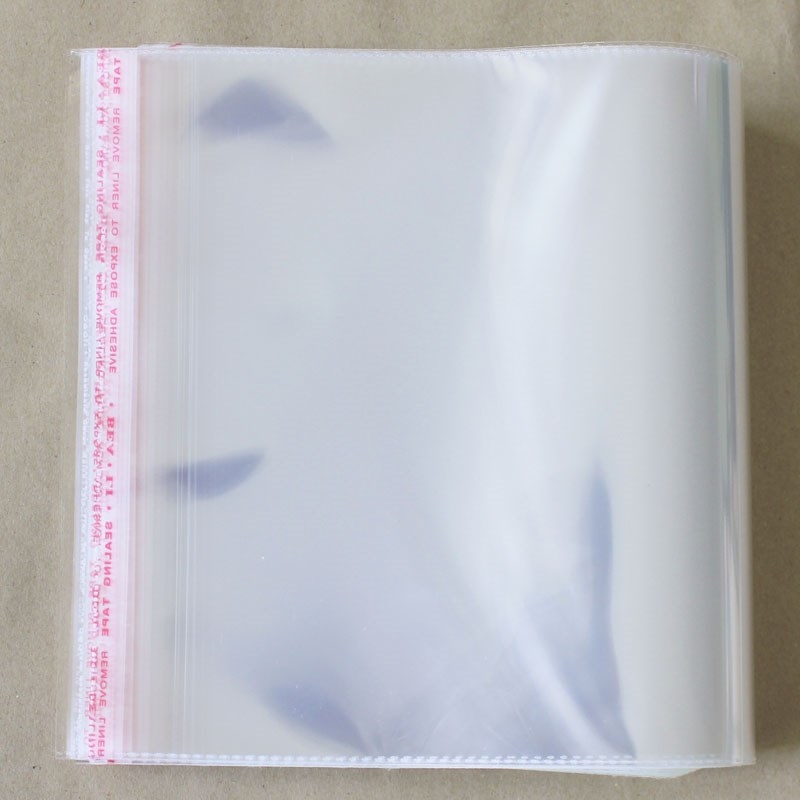 opp self-adhesive bag Transparent plastic bag Clothing bag 5 silk 35×45 spot new free shipping