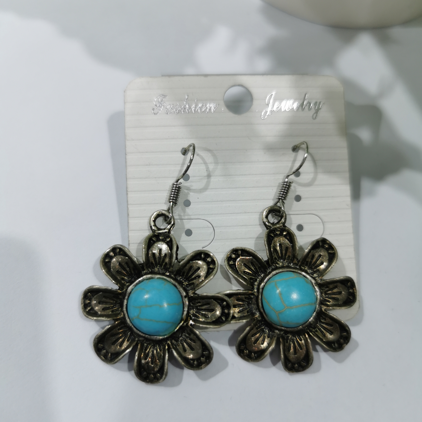 Floral earrings