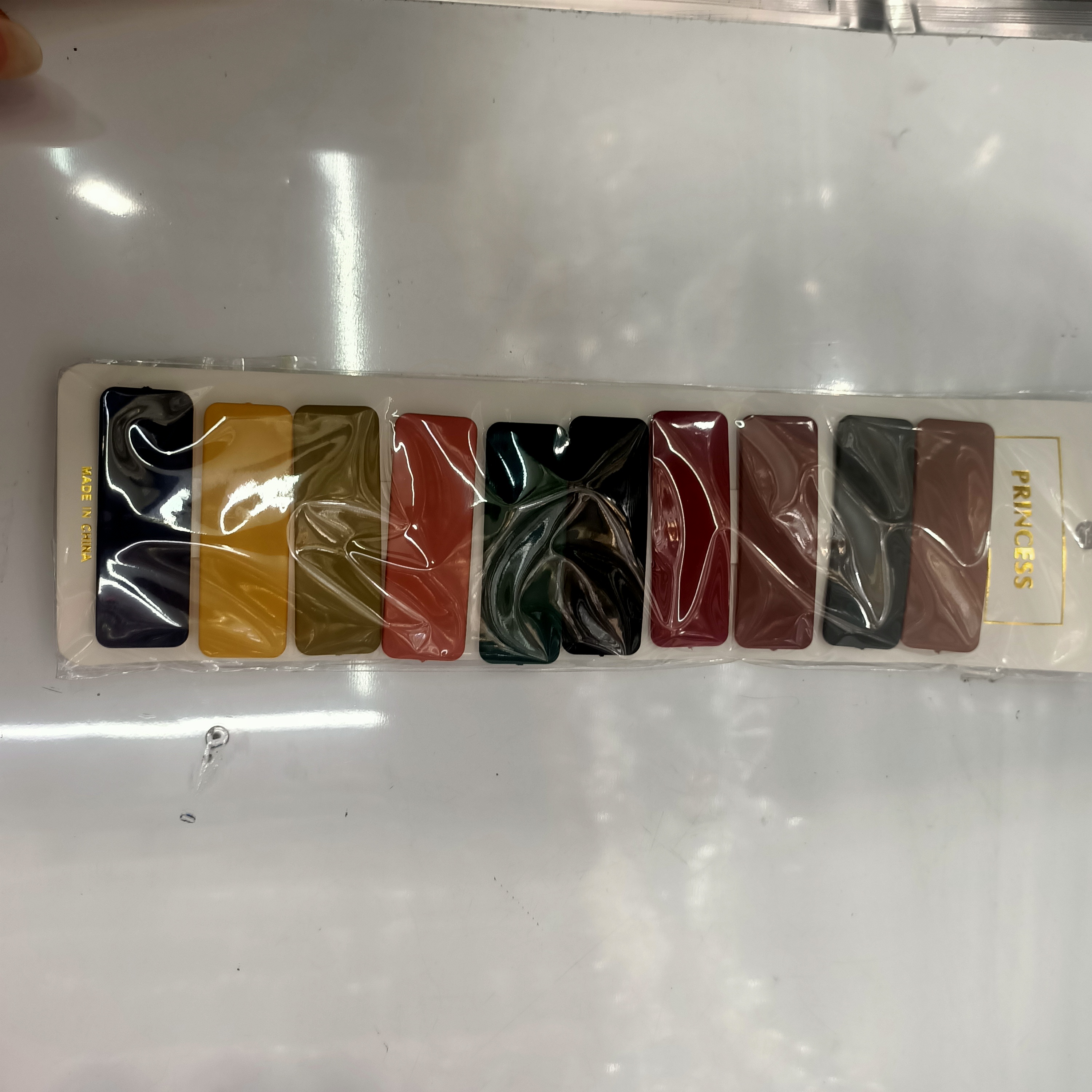 Rubber paint 10-piece set