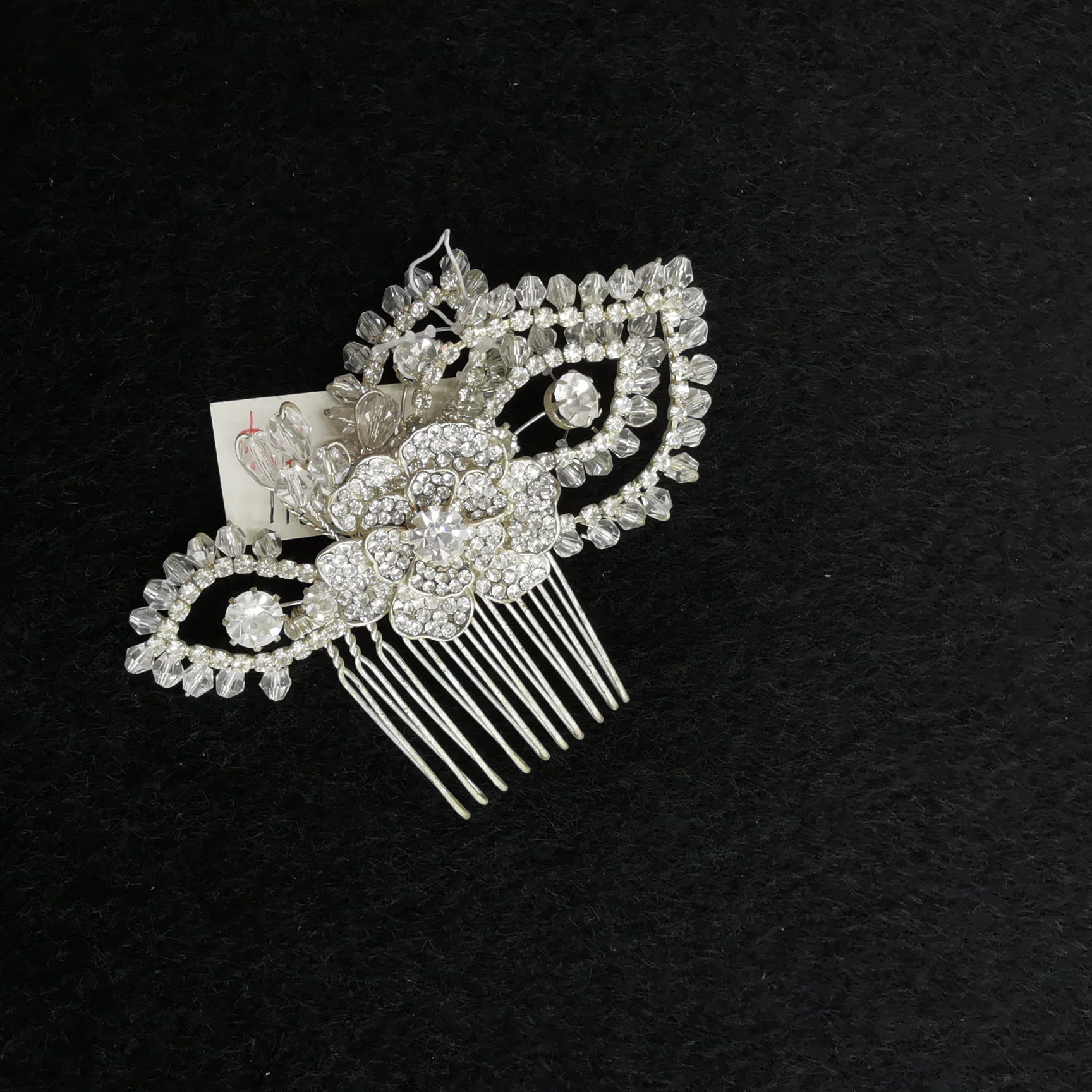 Crystal beaded hair comb Accessories Wedding Dress Accessories Wedding bridesmaid headwear