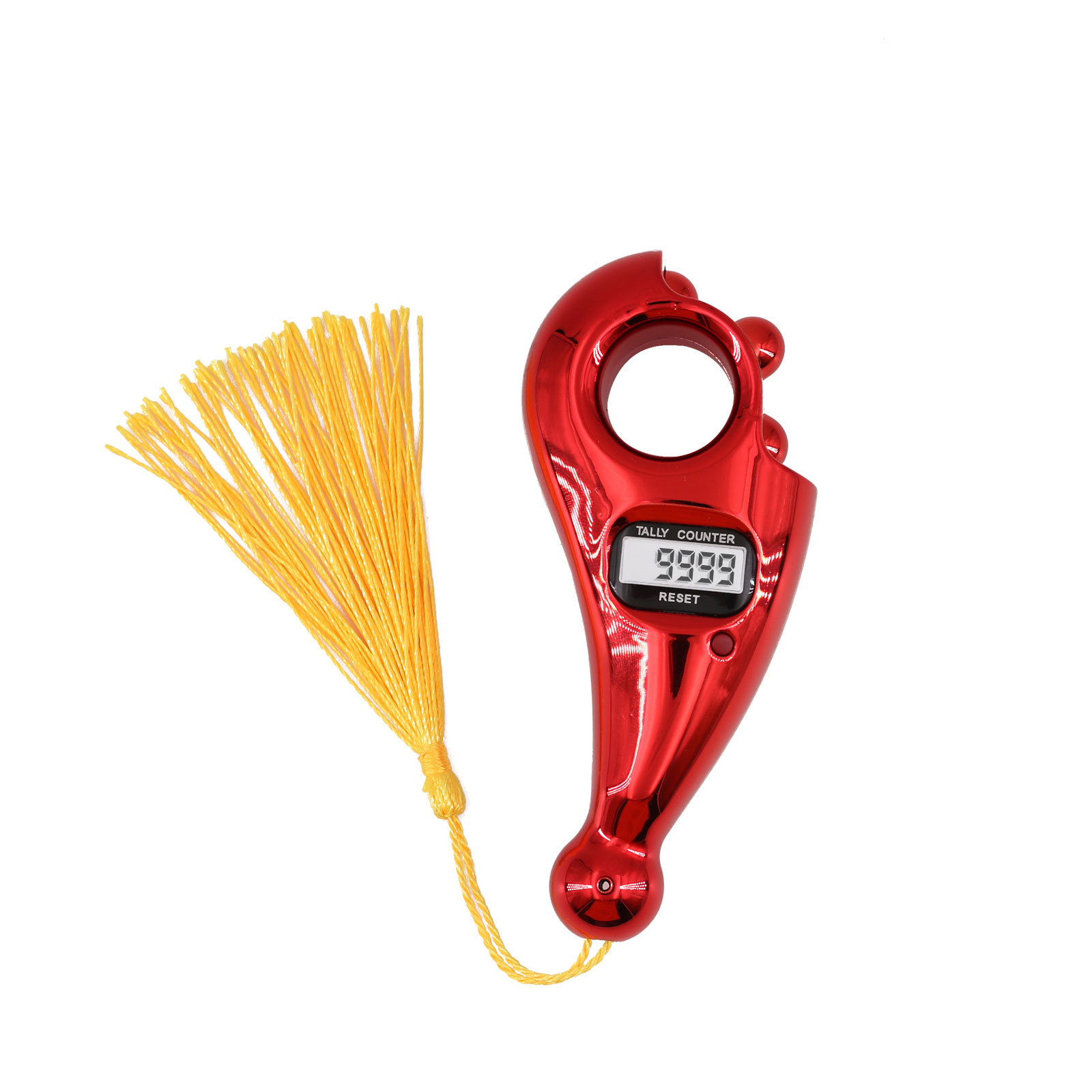 New gold Buddha chanting counter Manual Buddha beads Chanting counter read manual bead bead bead counter multi-color optional counter Item Picture