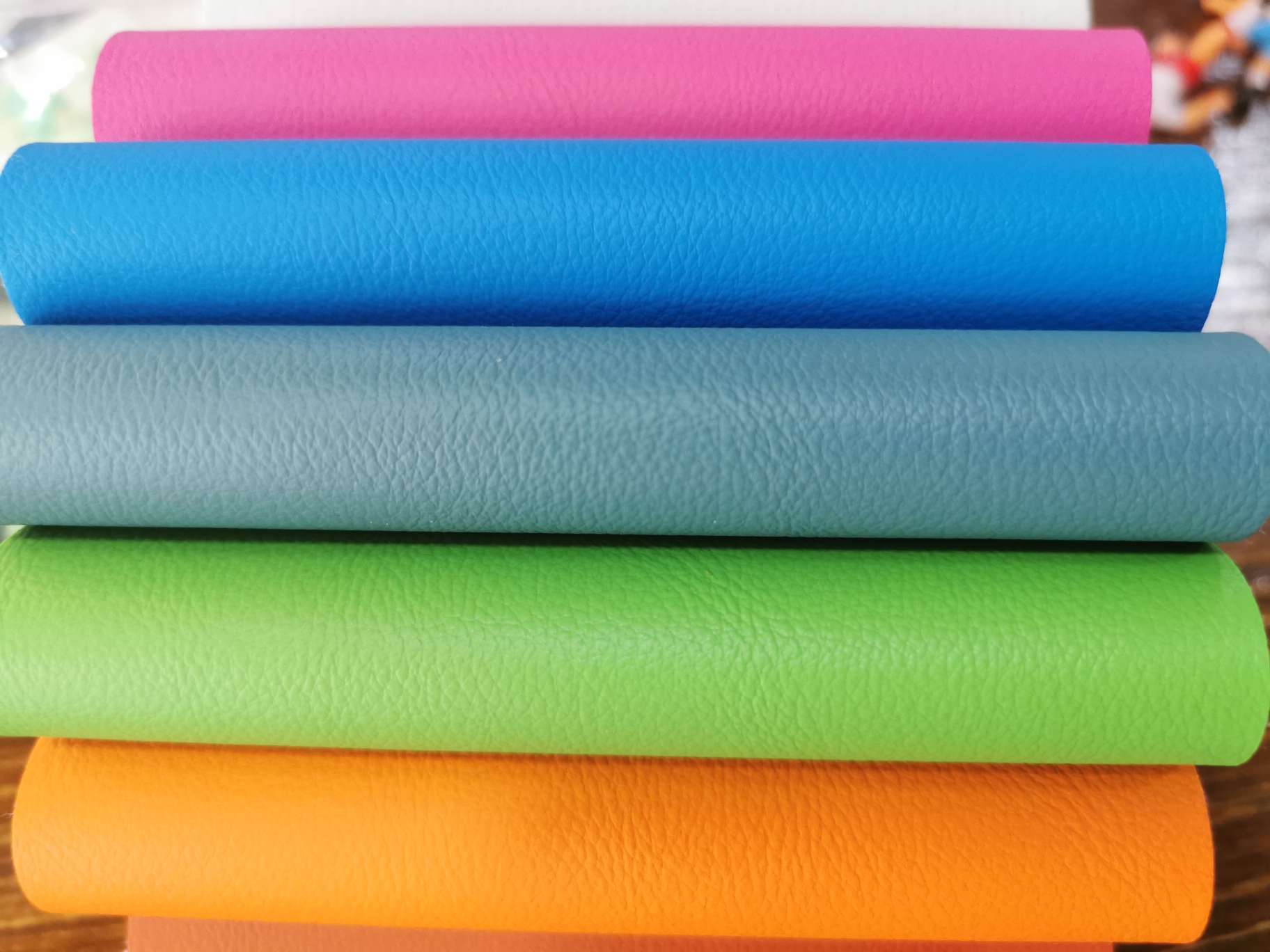 Decorative leather 5815 pattern factory direct sales leather Application Scenario