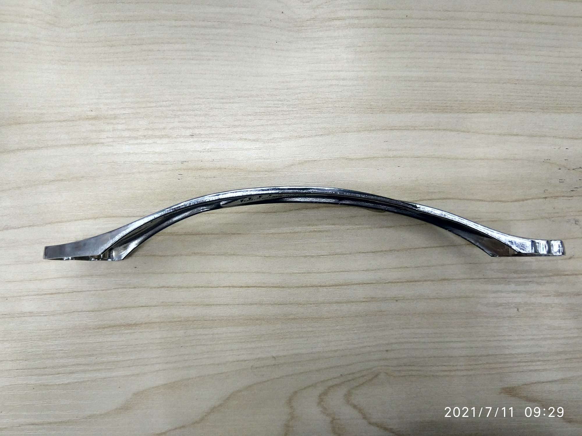 Simple furniture handle with zinc alloy and false drill, 224MM Item Picture