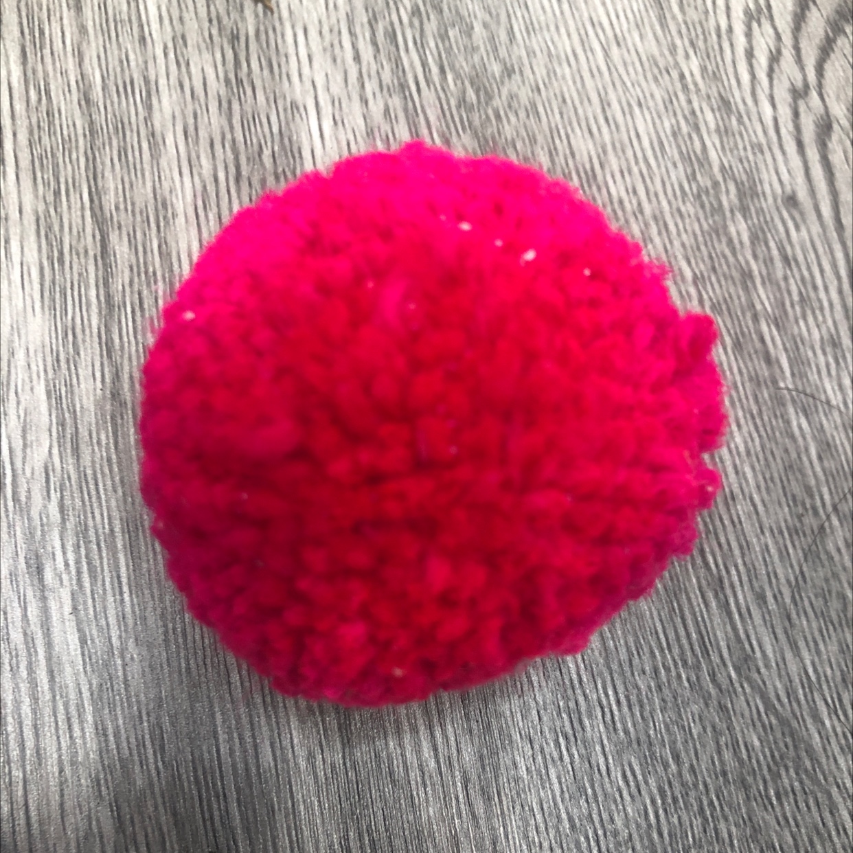 5公分毛线修圆球