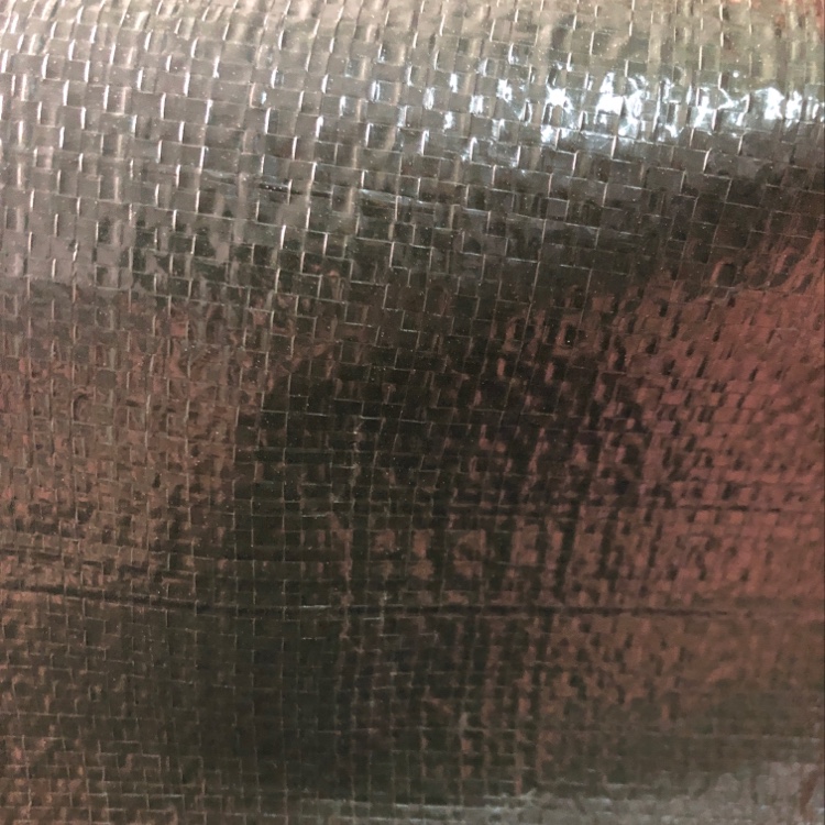 Grass-green coated fabric
