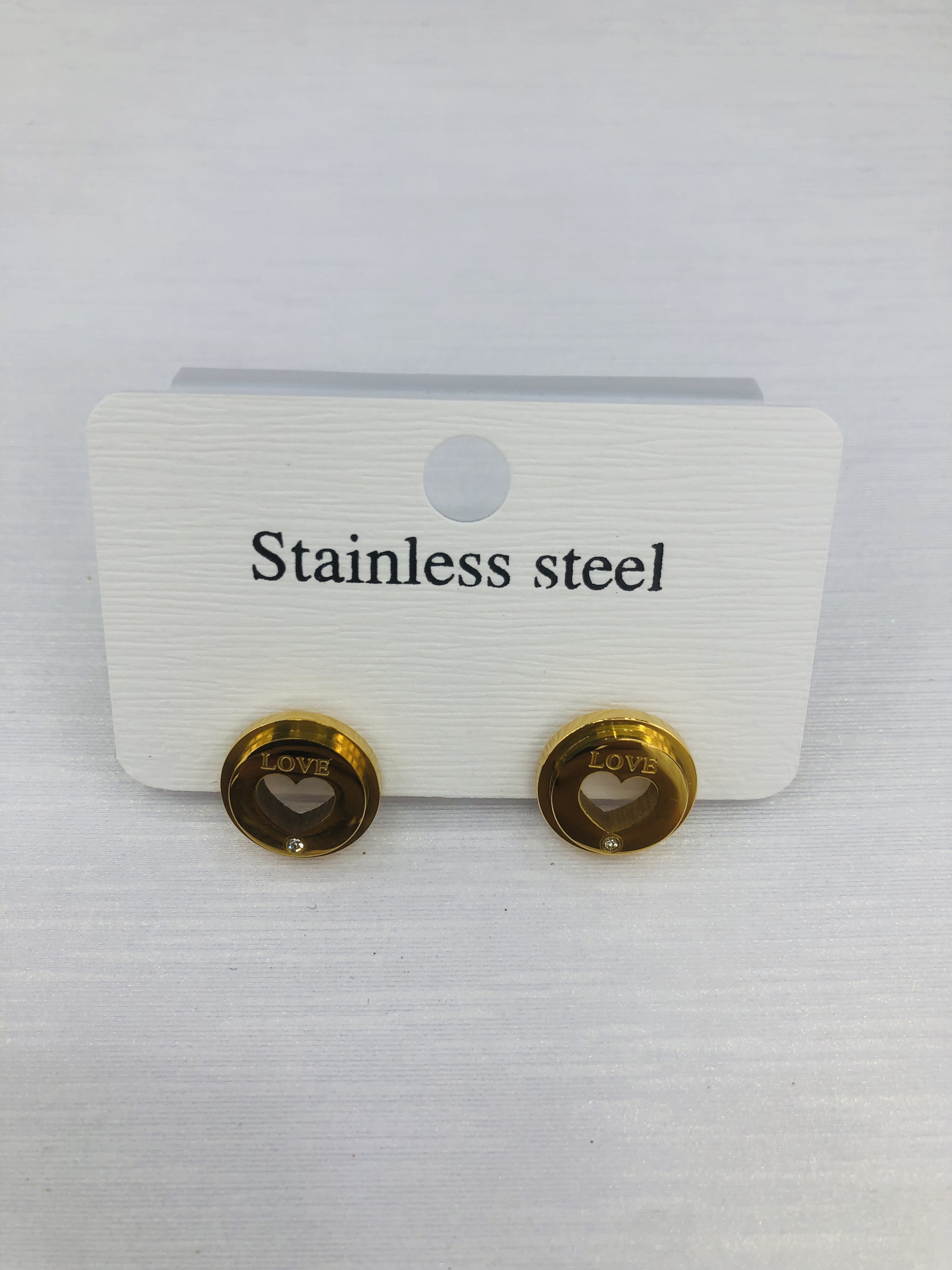 Small and exquisite stainless steel girls' earrings 7 detail image 1