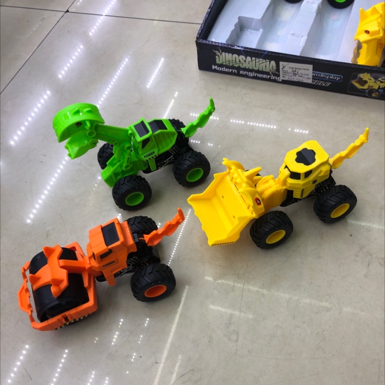 Inertial dinosaur engineering vehicle Application Scenario