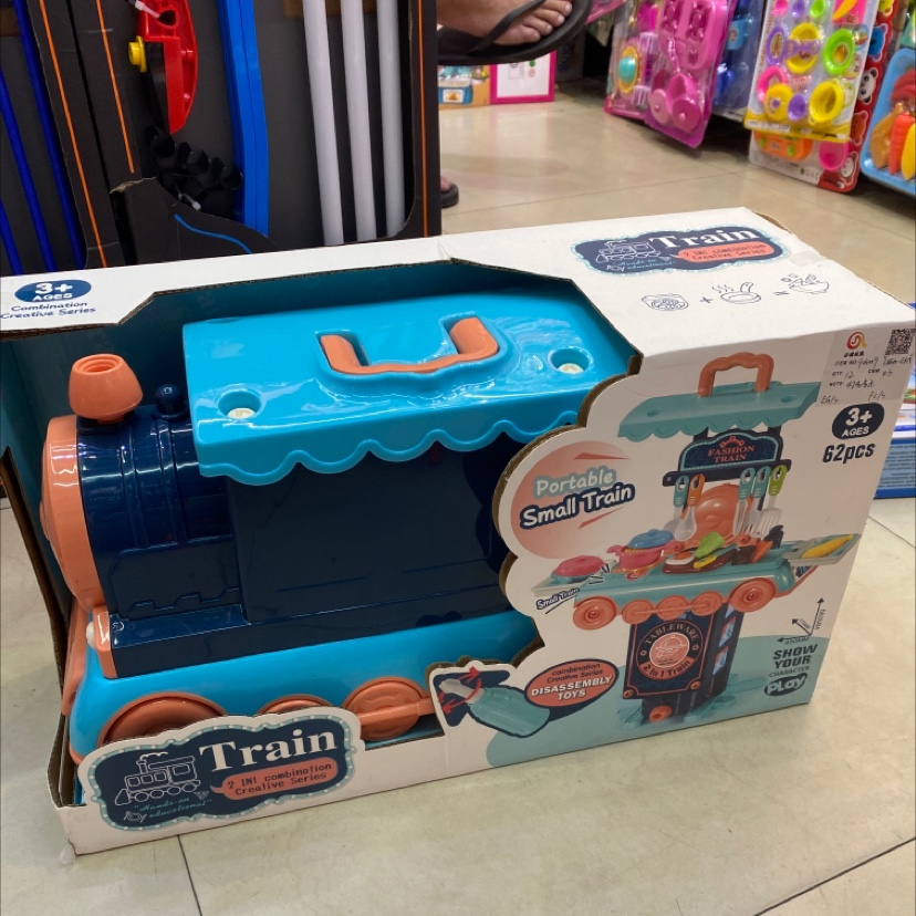 儿童过家家电动拉杆行李箱，厨房套装