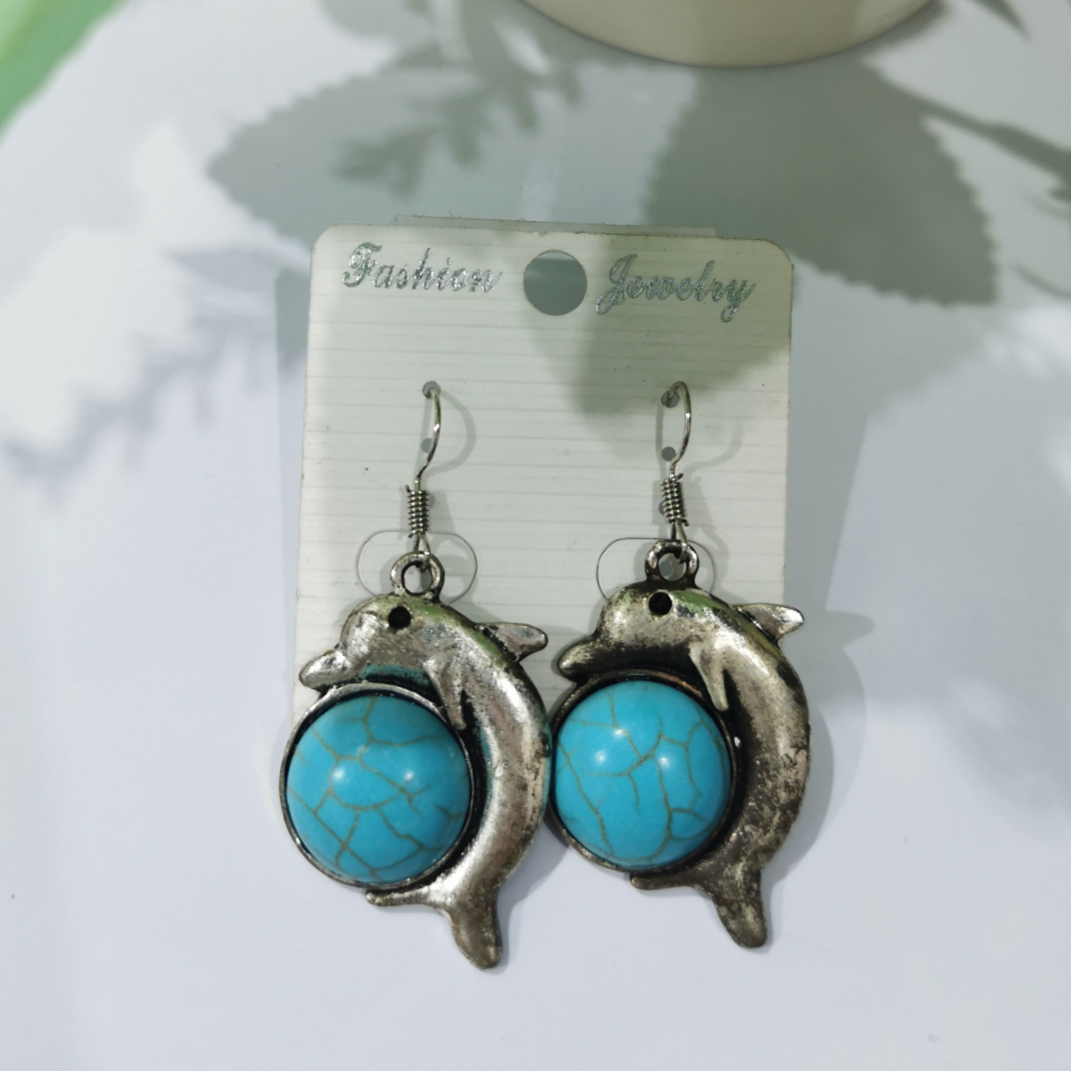 Dolphin earrings