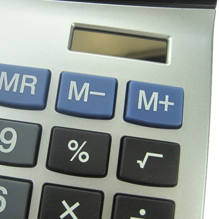 新款太阳能计算器KD-766 办公财务商务计算器 12位数字显示 大摁键 计算器详情图4