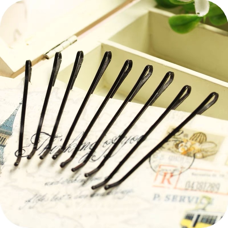 Korean black U-shaped small clip headwear for adults, bangs, straight clips, side clips, top clips, hair clips, and hair accessories for women Specification image