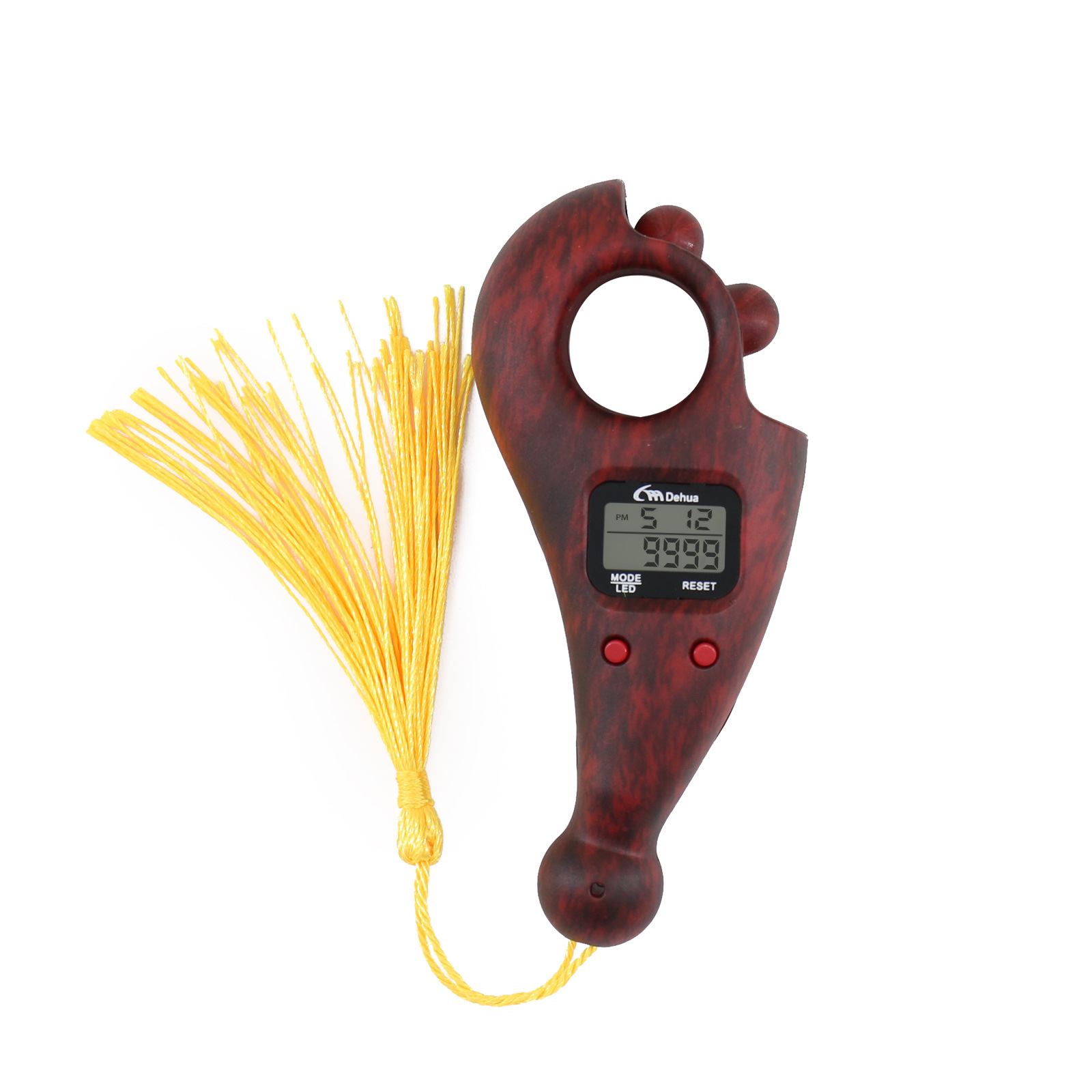 LED handheld counter Toggle with bead counter with lamp with clock Electronic chanting Buddha chanting bead counter Item Picture