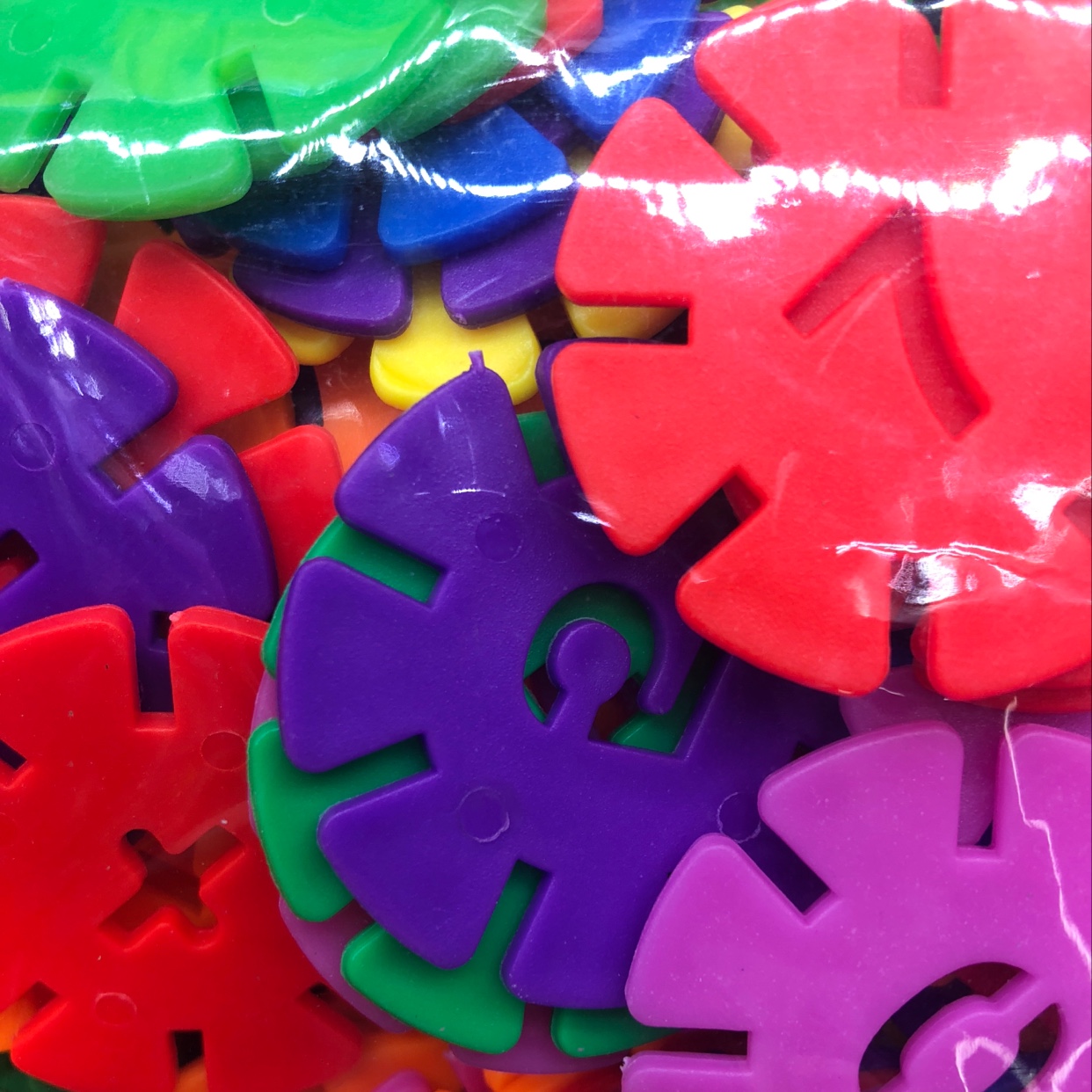 Jinpeng Toys Children's Educational Digital Snowflake Building Block Toy 98844 detail image 3