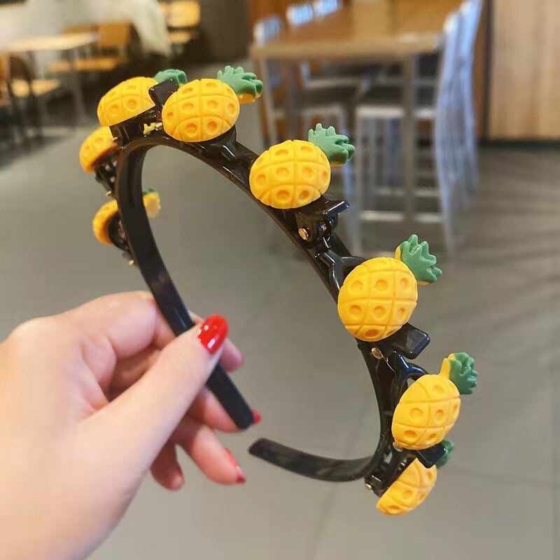 Jewelry Korean version of the new Internet explosive children's hair accessories popular cartoon cute girl little girl hairpin headband 0150 thumbnail