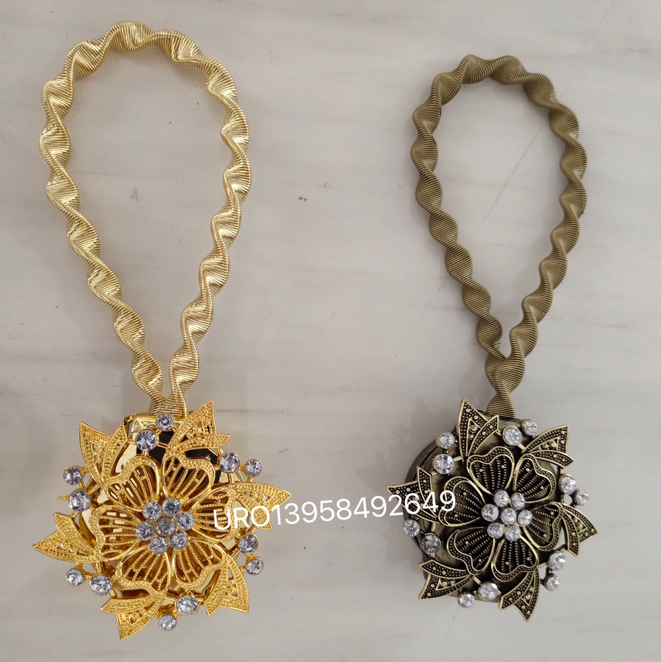 Marca URO proceso de cortina accesorios de cortina accesorios de cortina cordones de cortina hebilla magnética de cortina materiales de decoración de cortina cordones magnéticos de cortina