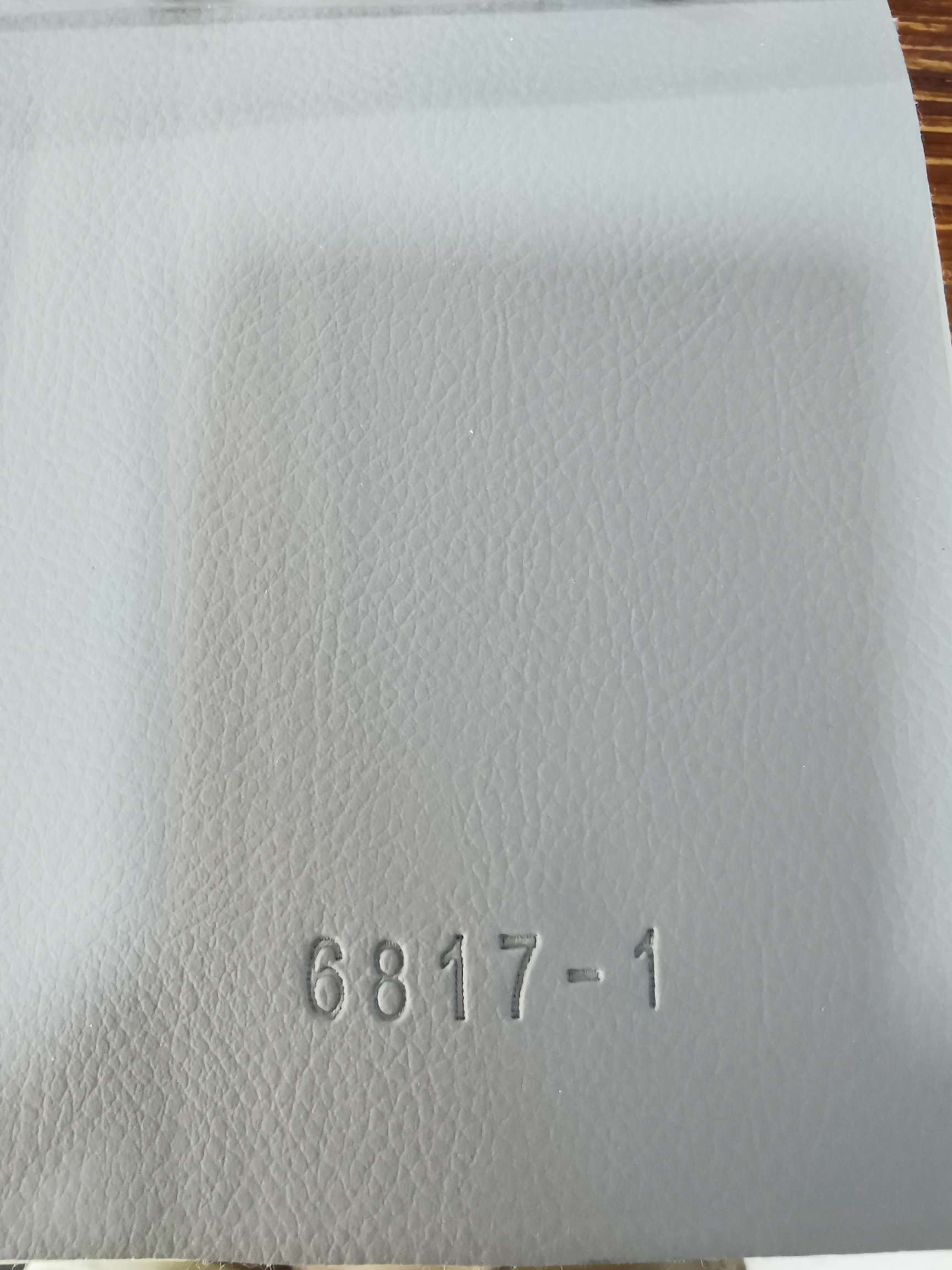 Decorative leather with lychee pattern 6817 details Picture