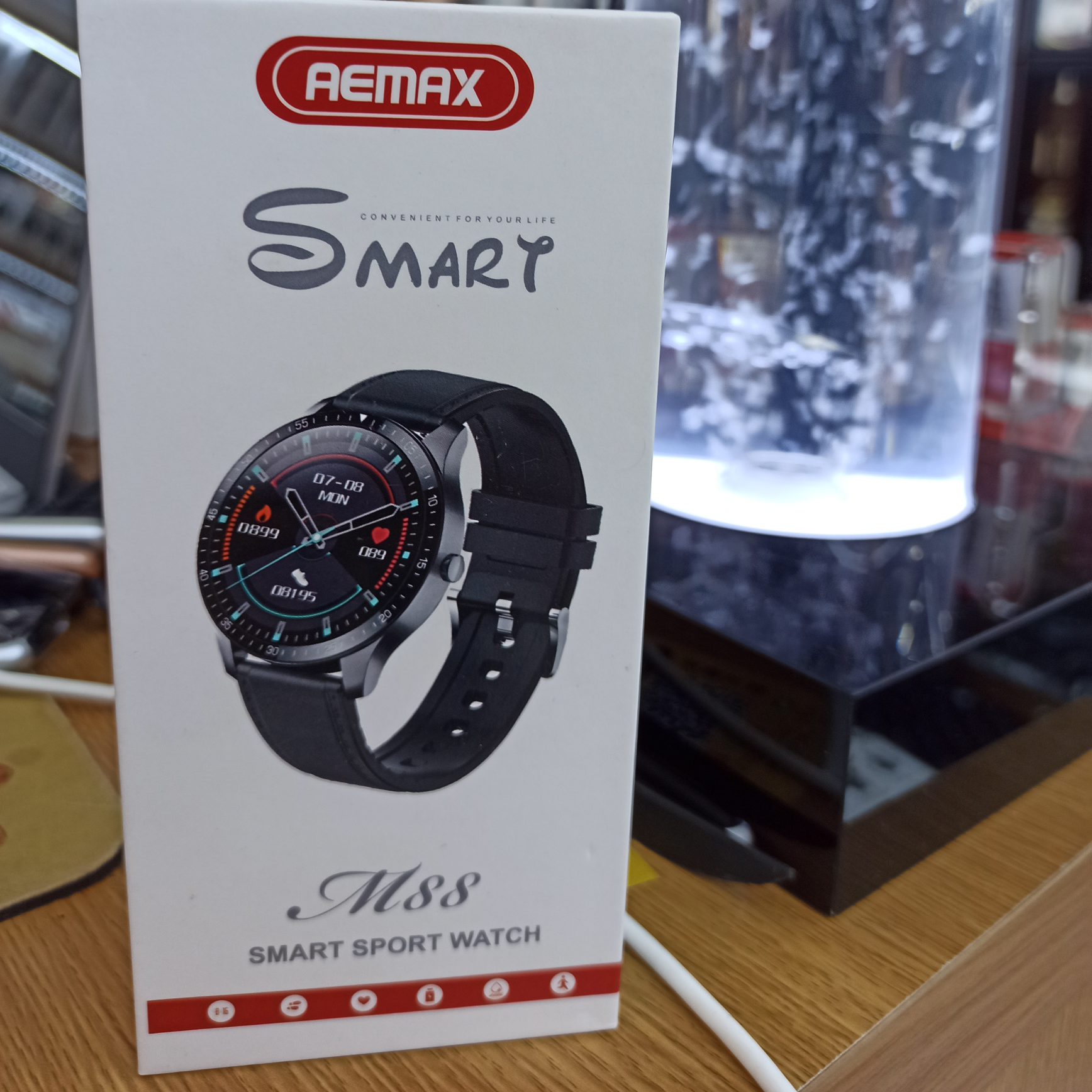 2021 New smart Bluetooth Sports watch heart rate detection Sports mode Bluetooth call M88
