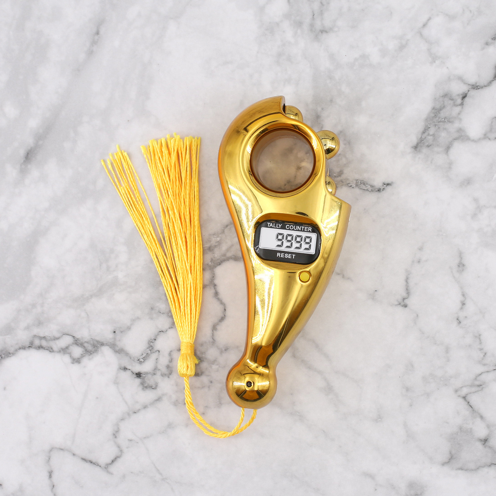 New gold Buddha chanting counter Manual Buddha beads Chanting counter read manual bead bead bead counter multi-color optional counter Application Scenario