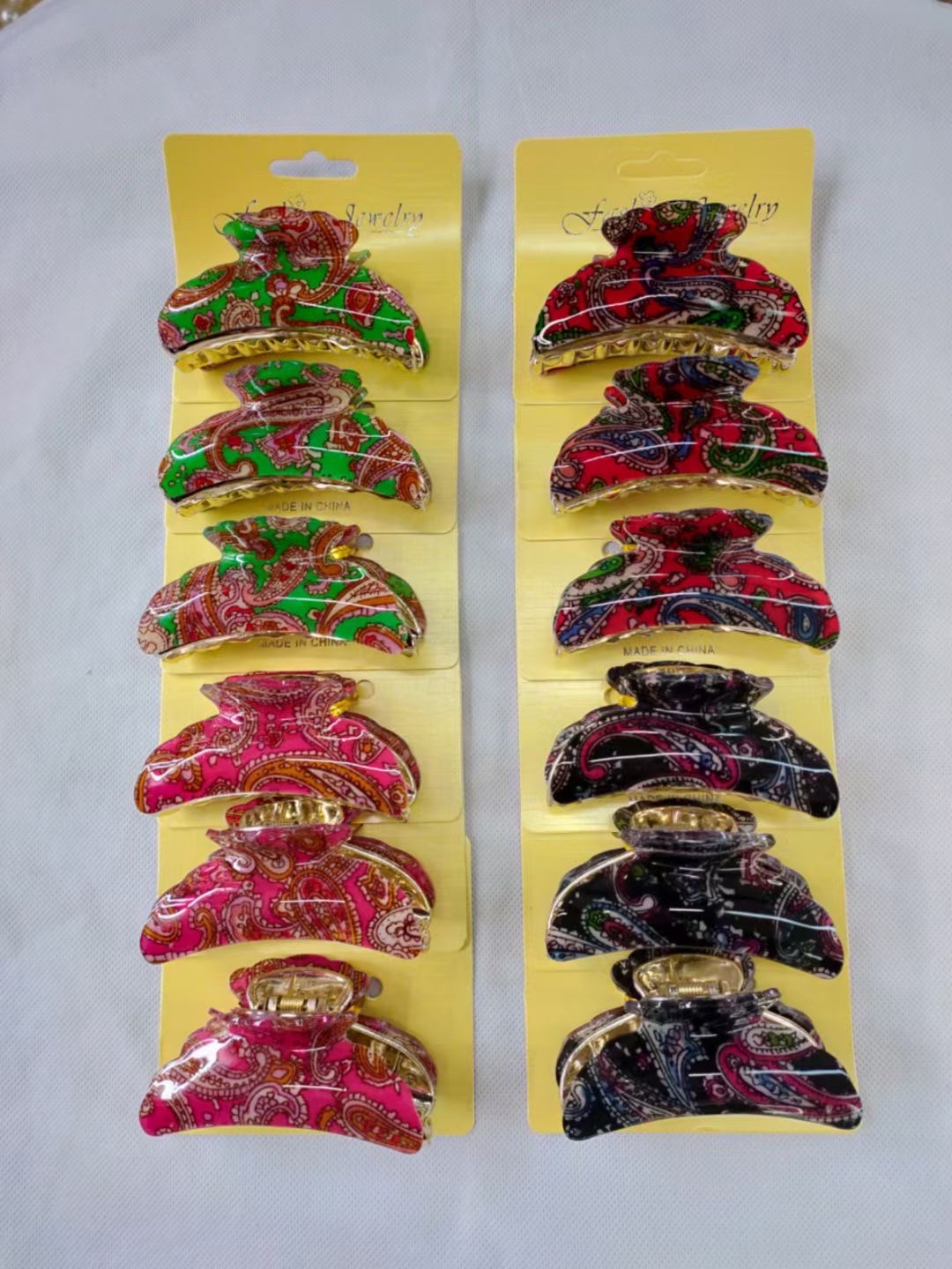 Adult hair accessory medium-sized hair clip 56 details Picture