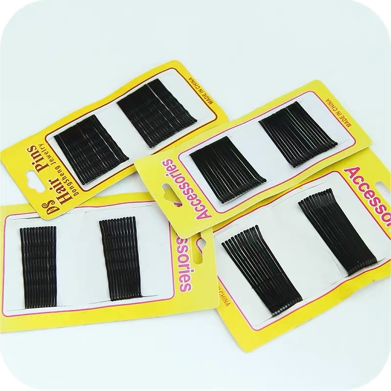 Korean black U-shaped small clip headwear for adults, bangs, straight clips, side clips, top clips, hair clips, and hair accessories for women details Picture