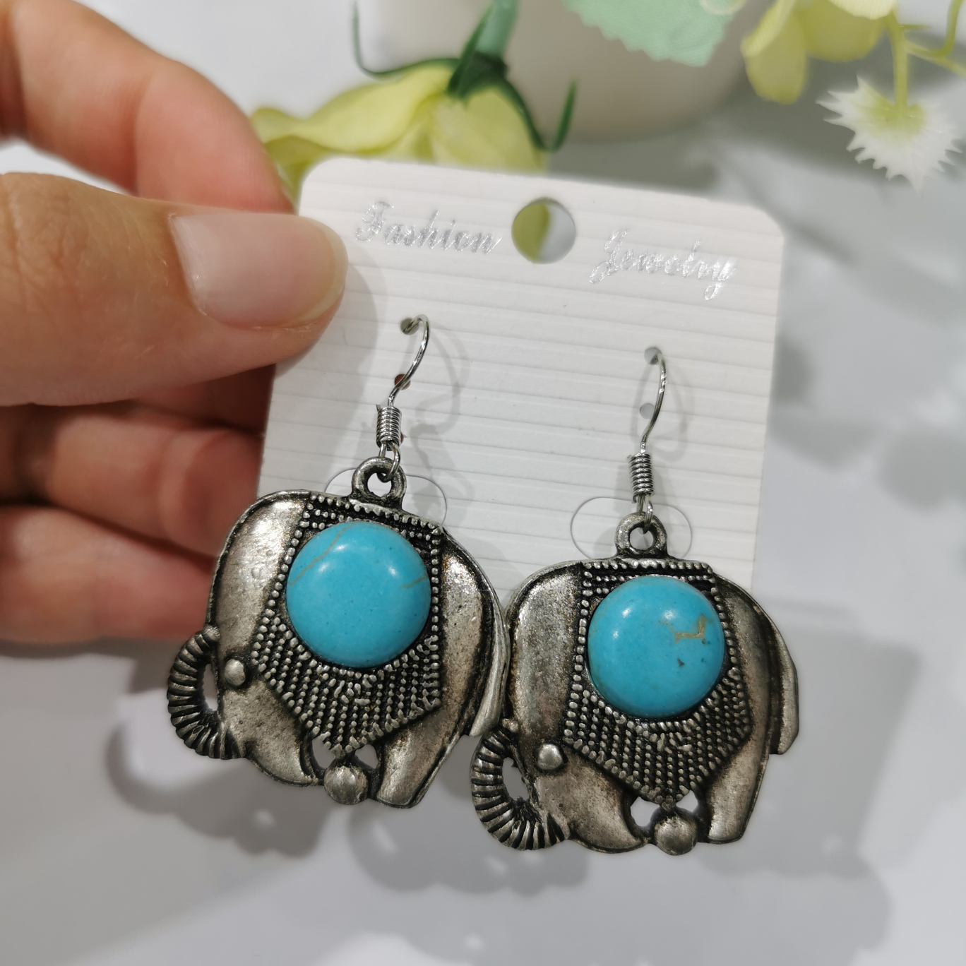 Elephant earrings