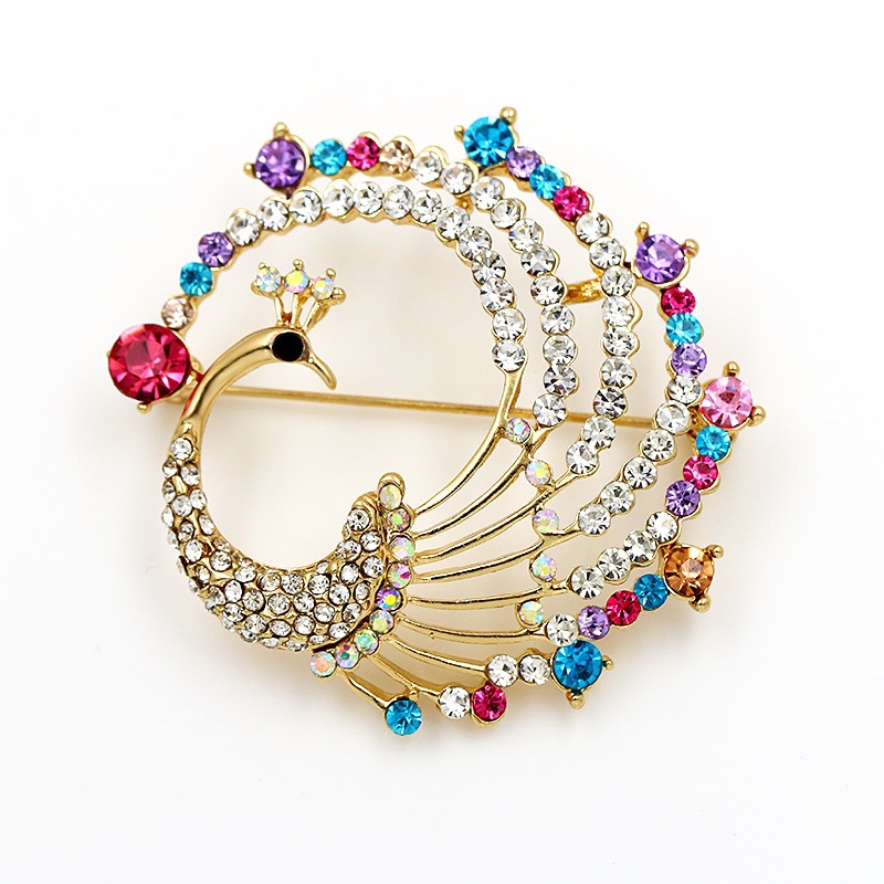 Korean version of fashion temperament Phoenix brooch women's clothing corsage fashion pin accessories