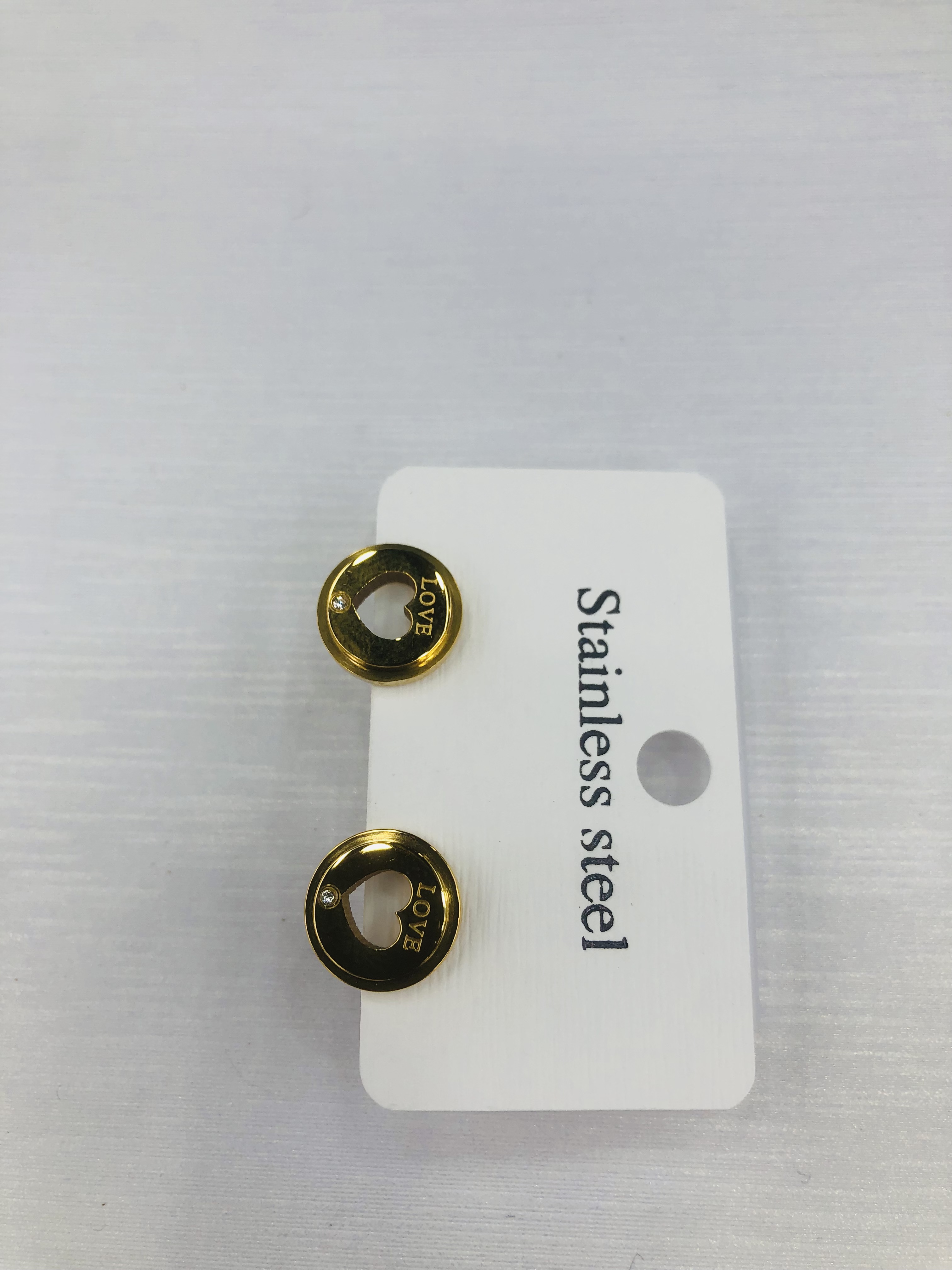 Small and exquisite stainless steel girls' earrings 7 detail image 2