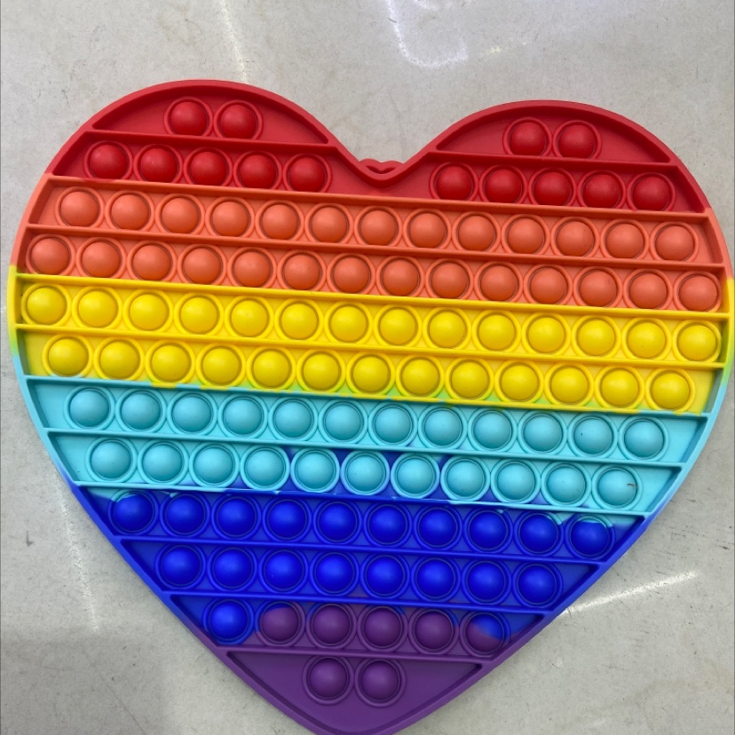 30CM灭鼠先锋犹太人思维棋彩虹彩色心形
详情图1