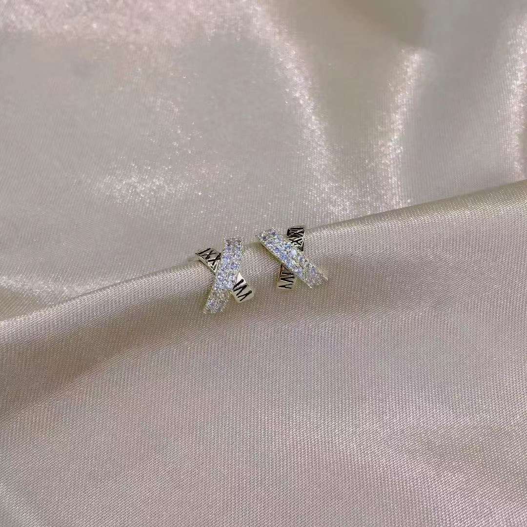 Women's summer new trendy Korean-style earrings, unique stud earrings, high-end and light luxury detail image 2